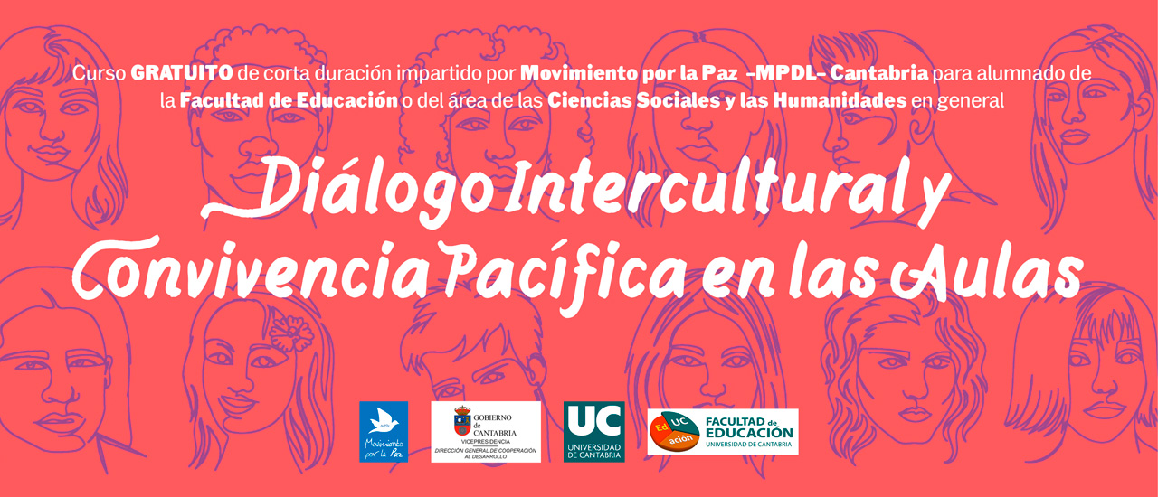 Apúntate al curso "Diálogo Intercultural y Convivencia Pacífica en las Aulas" en Cantabria