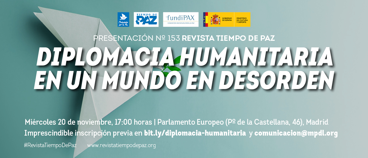 Presentación de 'Diplomacia humanitaria en un mundo en desorden'