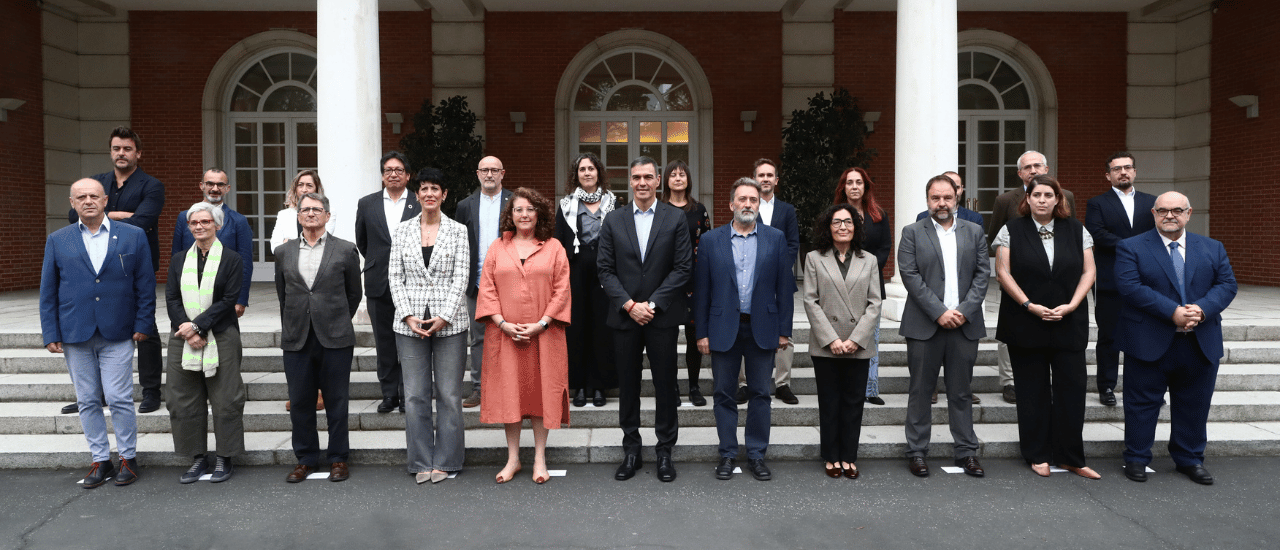 Encuentro ONG y Pedro Sánchez