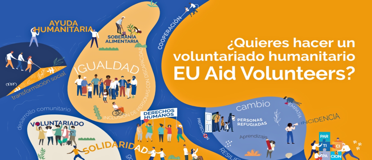Vacantes de voluntariado humanitario EU Aid Volunteers